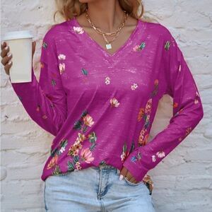 Zulily floral top  